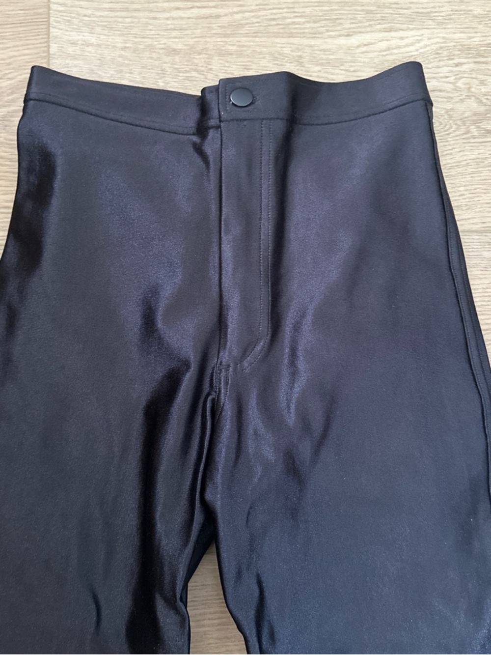 American Apparel Black Disco Pants